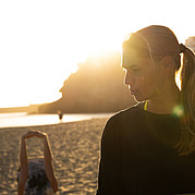 Yoga at the beach Yoga at the beach