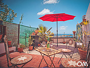 family surfcamp's holiday house, terrace atlantic view, sitting area family surfcamp's holiday house, terrace atlantic view, sitting area