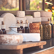 Canarian specialties in the organic store of the goat farm Canarian specialties in the organic store of the goat farm