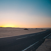 Sand dunes on Fuerteventura