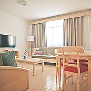 Family surf camp, living room in the apartment Villa Mar Family surf camp, living room in the apartment Villa Mar