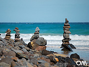 Stones at the beach of Costa Calma, Fuerteventura