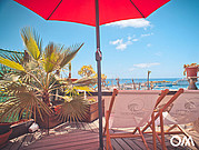 terrace ocean view, sunbed terrace ocean view, sunbed