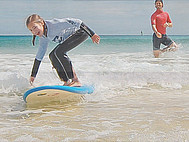 kids surf course on Fuerteventura