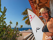 roof terrace of our surf camp "Casa Alberto" in Morro Jable