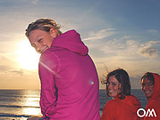 ...after surfing on the roof terrace of our surf camp