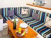 cosy sofa in the apartment