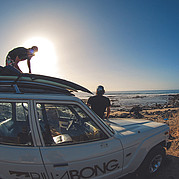 Every day we go by our 4WD's to the surf spot/beach with the best waves for your surf level.