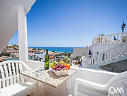 balcony with sea view