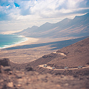 The drive to Cofete on Fuerteventura