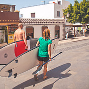 Our office is only 250m from the beach