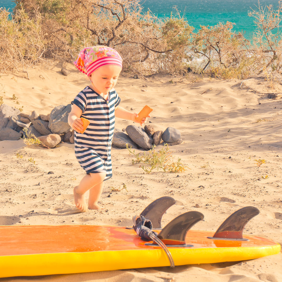surf course with childcare, Fuerteventura